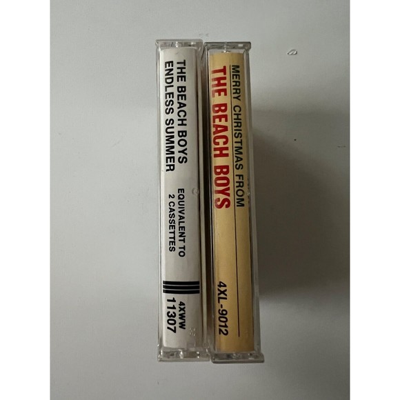 The Beach Boys Endless Summer Merry Christmas From Cassette Tapes Play Tested - Picture 3 of 4